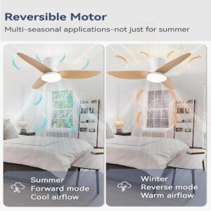 Mennyezeti ventilátor világítással, távirányítóval, applikációs vezérléssel