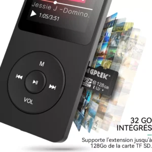 AGPTEK MP3 Lejátszó 32GB
