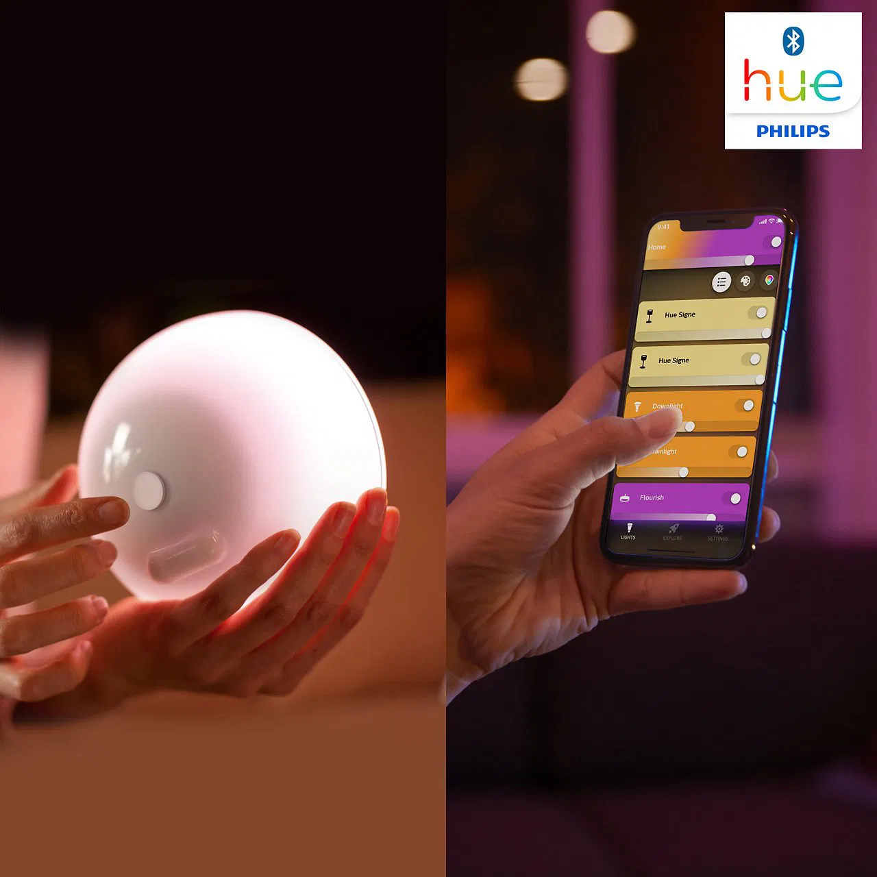 Philips Hue GO lámpa
